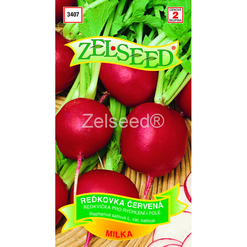 Reďkovka červená Milka