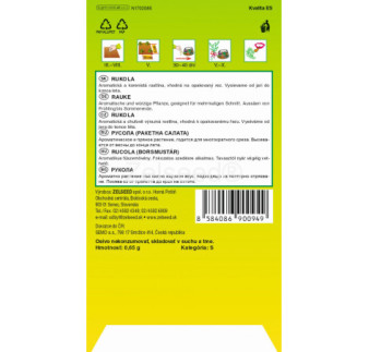 Rukola Wild rocket
