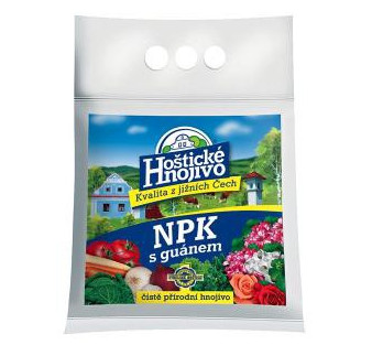 Hosticke hnoj 25kg NPK s guanom