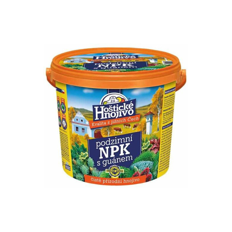 Hoštické hnojivo NPK jeseň 4,5 kg vedro Hoštické hnojivo NPK jeseň 4,5 kg vedro