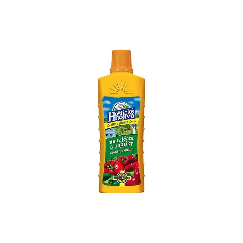Hoštické hnojivo na rajčiny a papriku 500 ml Hoštické hnojivo na rajčiny a papriku 500 ml