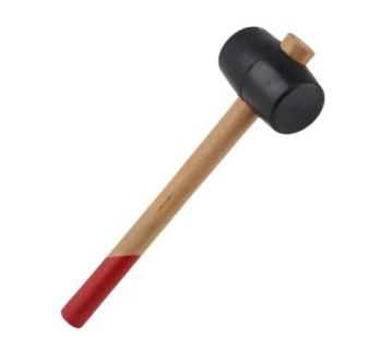 Kladivo gumove 260g cierne 708600010
