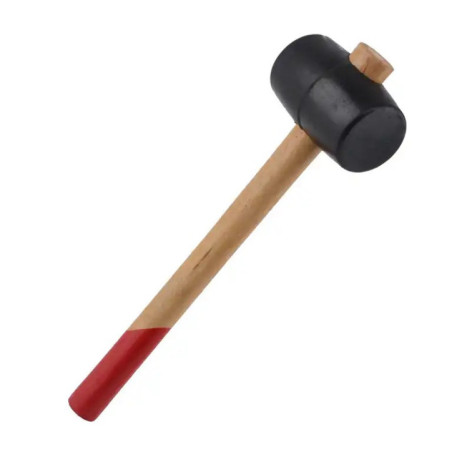 Kladivo gumove 260g cierne 708600010