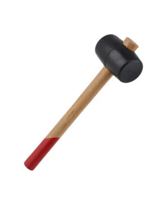 Kladivo gumove 260g cierne 708600010