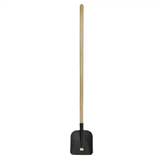 Lopata rovna ocelova velka ö.35 cm s nasadou