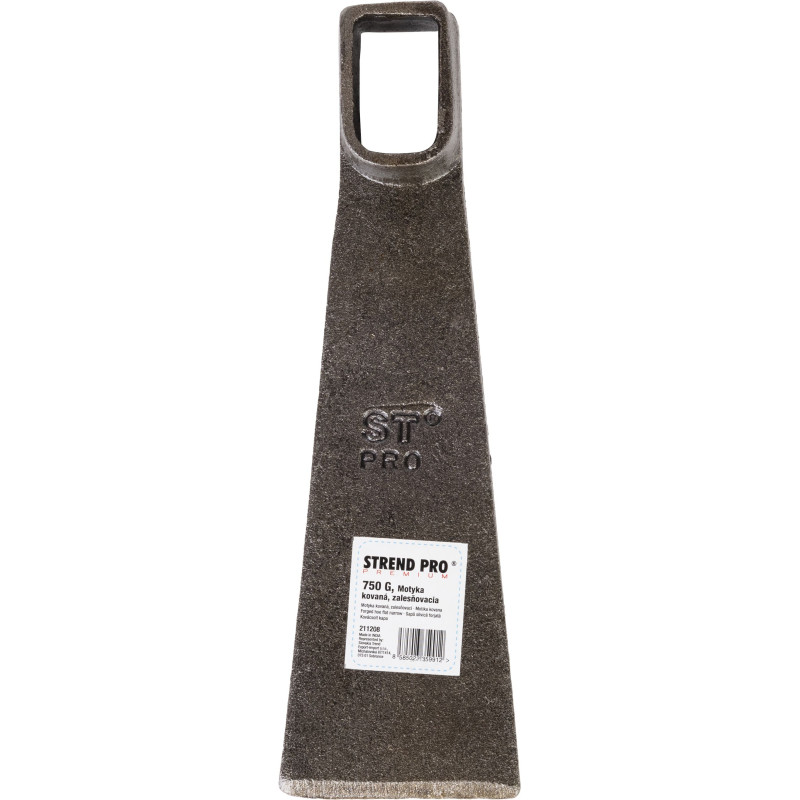 Motyka Gardex Hingoli, 750 g, zalesňovacia, bez násady Motyka Gardex Hingoli, 750 g, zalesňovacia, bez násady