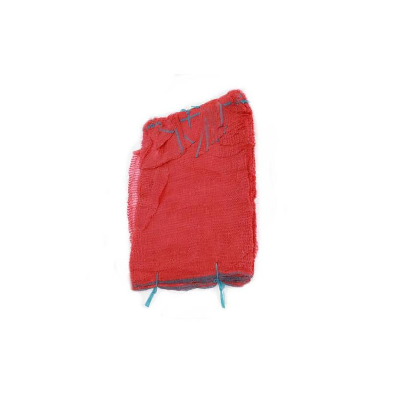 Vrece rašlové 15 kg červené 40 × 63 cm 100 ks