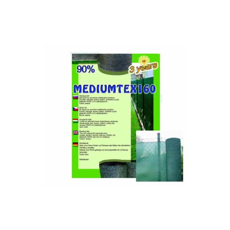 Sieť tieniaca 1,8 × 10 m zel 90% Mediumtex Sieť tieniaca 1,8 × 10 m zel 90% Mediumtex
