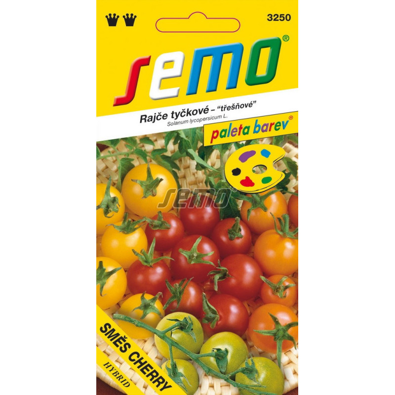 Rajčiak kolíkový Zmes farieb Cherry