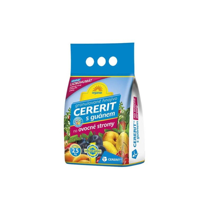 Cererit s guánom na ovocné stromy 2,5 kg Forestina Cererit s guánom na ovocné stromy 2,5 kg Forestina