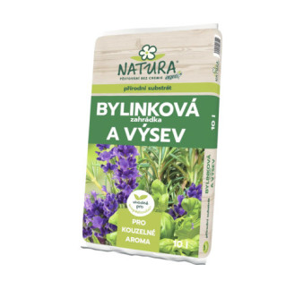 Substrat Bylinky vysev Natura 10L