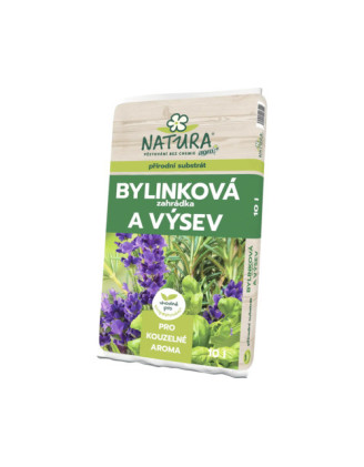 Substrat Bylinky vysev Natura 10L
