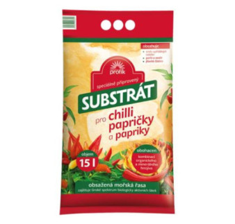 Substrat chilli papricky 15L Profik
