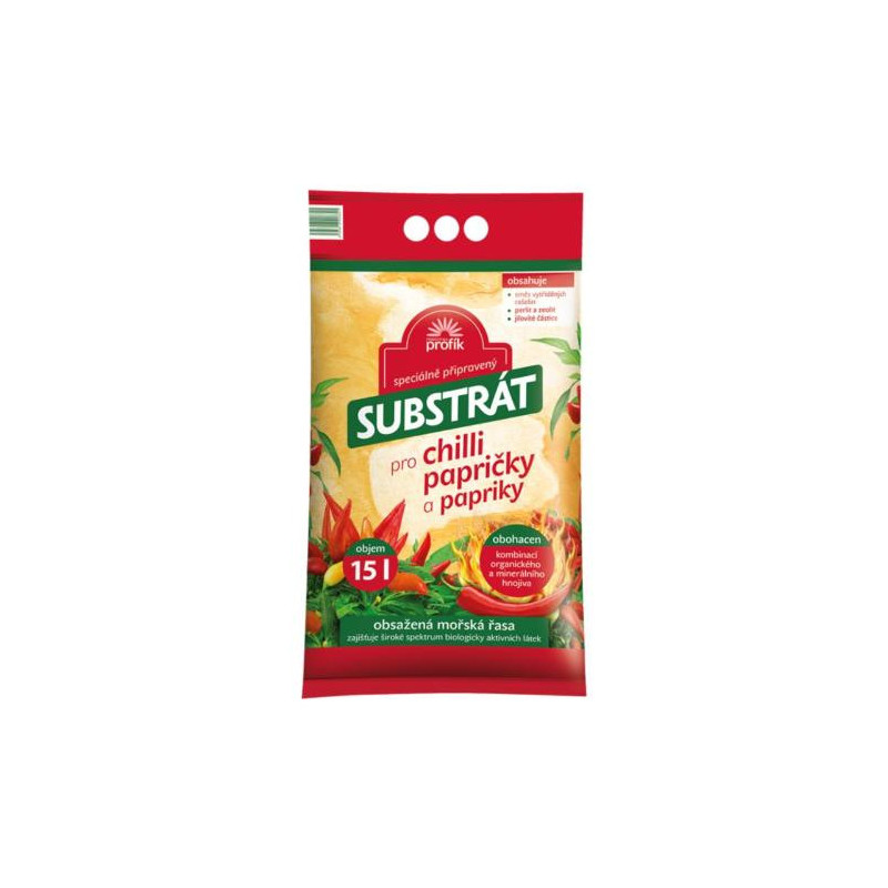 Substrát chilli papričky 15 l Profik