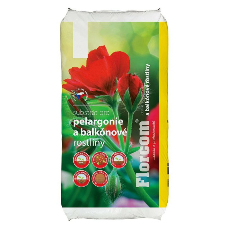 Substrát muškát 10 l Florcom