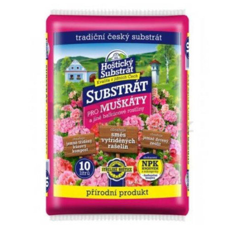 Substrat muskat 10L Hosticky