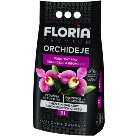 Substrat orchidea 3L Floria