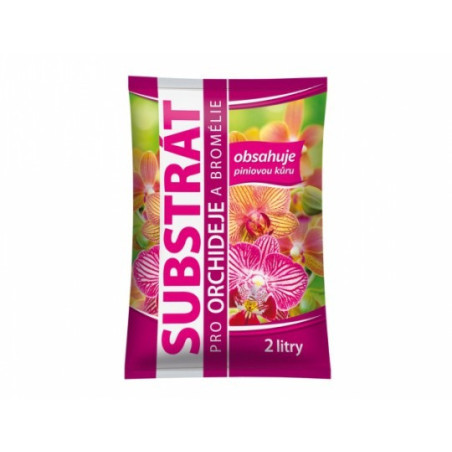 Substrat orchidea a bromelia 2L diskont