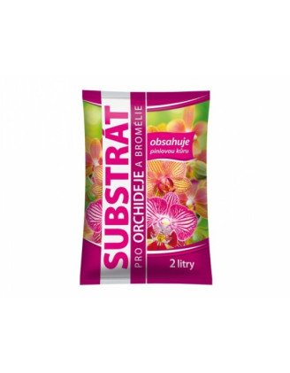 Substrat orchidea a bromelia 2L diskont