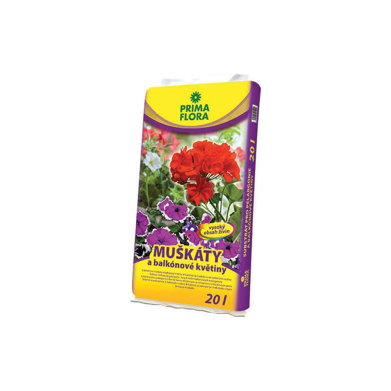 Substrát pelargónie 20 l Primaflora