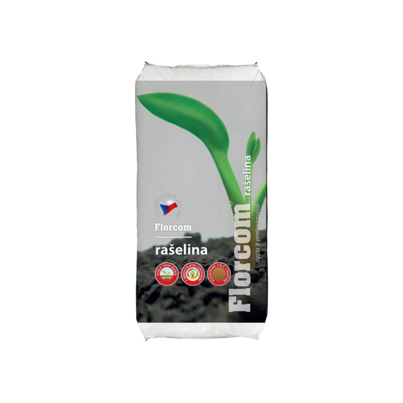Rašelina 10 l biela Florcom