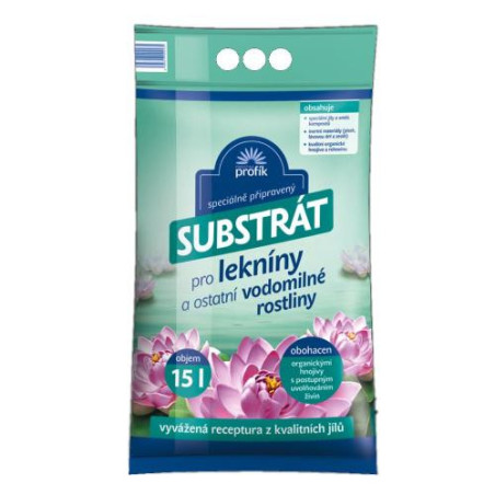 Substrat vodne rastliny