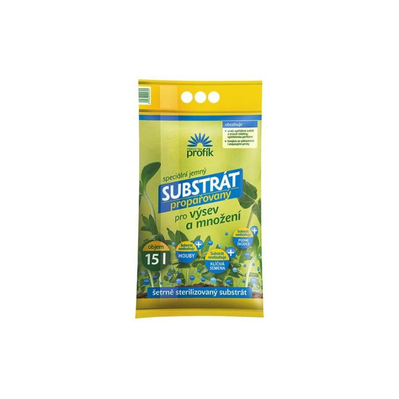Substrát výsev preparený 15 l Forestina