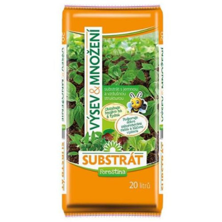 Substrat vysev 20L Forestina Diskont