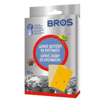 Dosky zlte lepove izbove 10ks Bros