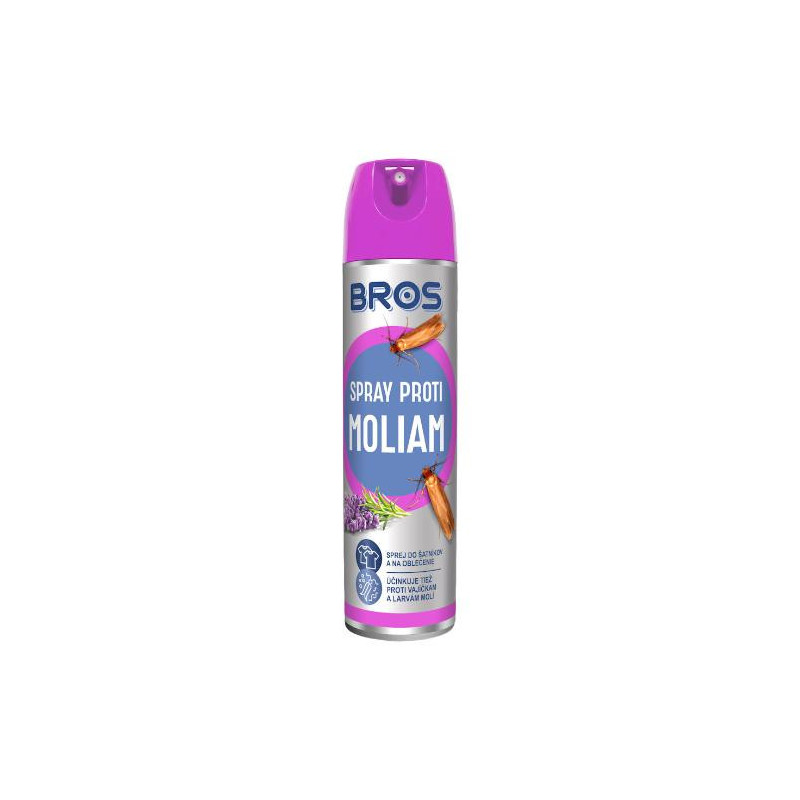 Mole sprej proti moliam 150 ml Bros Mole sprej proti moliam 150 ml Bros