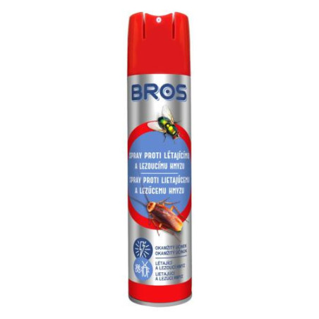 Muchy sprej proti lez.hmyzu 400ml Bros