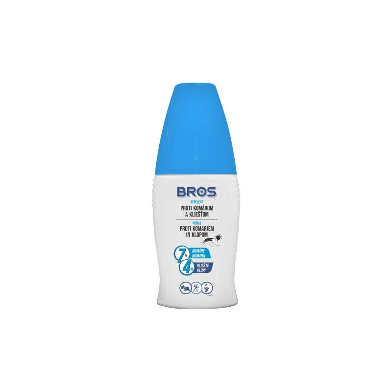 Repelent proti komárom a kliešťom Bros 50 ml