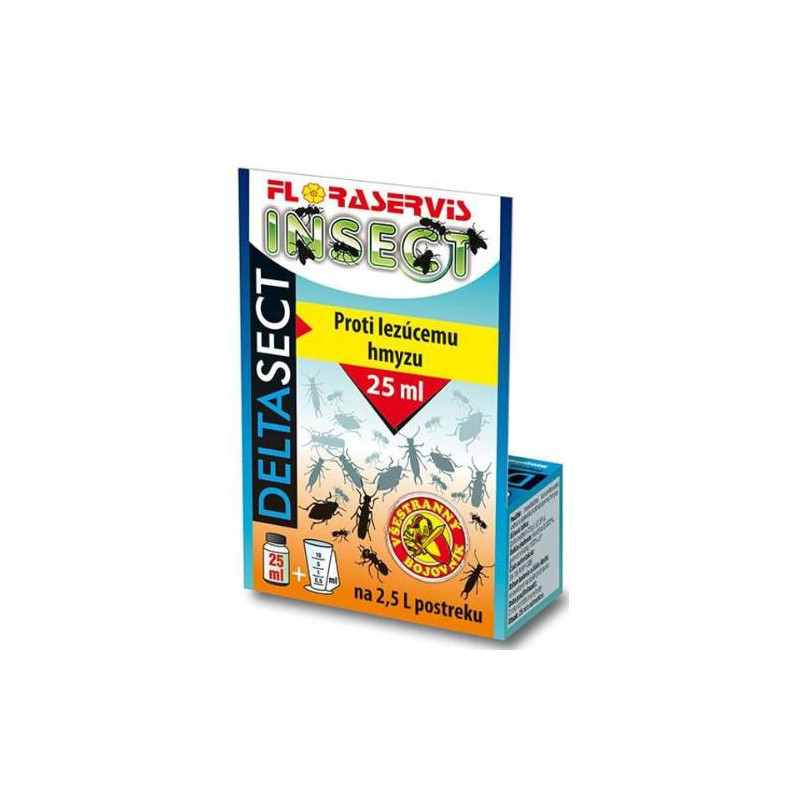 Lezúci hmyz Deltasect 25 ml Lezúci hmyz Deltasect 25 ml