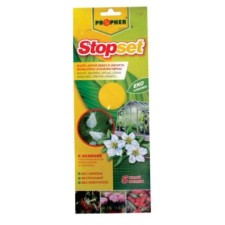 Dosky lepove zlte velke do skl STOPSET Propher