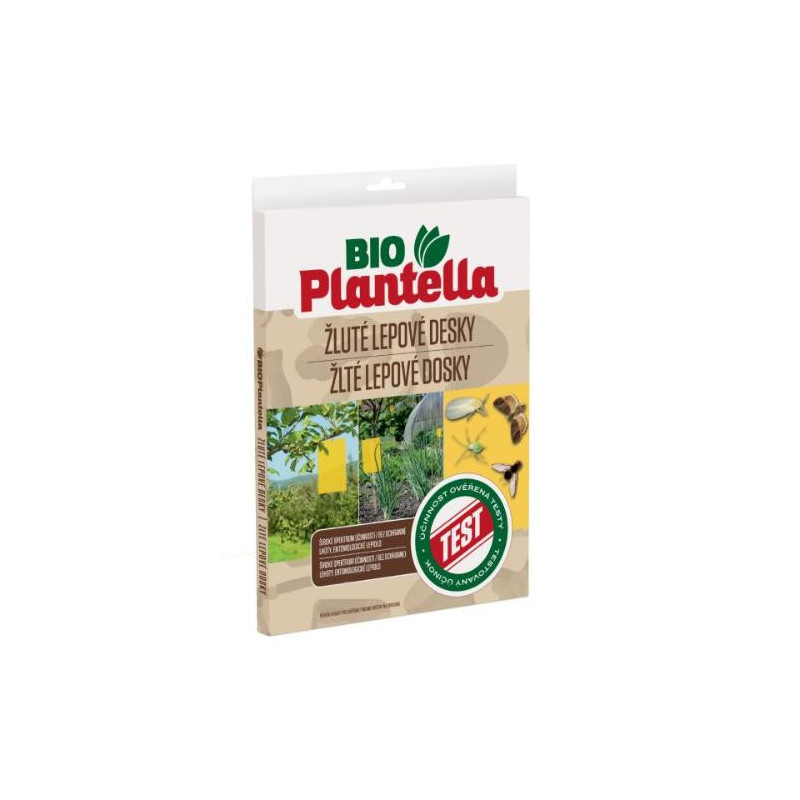 Dosky lepové 5 ks žlté Plantella