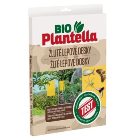 Dosky lepove 5ks zlte Plantella