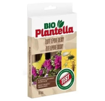 Dosky lepove zlte na izbove rastl motyl Plantella