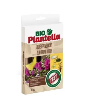 Dosky lepove zlte na izbove rastl motyl Plantella