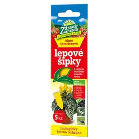 Dosky lepove zlte sipky 5ks FOREST