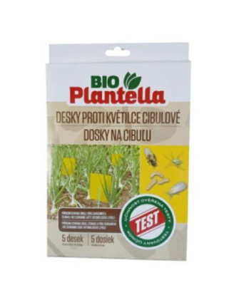 Lepove dosky zlte na cibulu 5ks Plantella