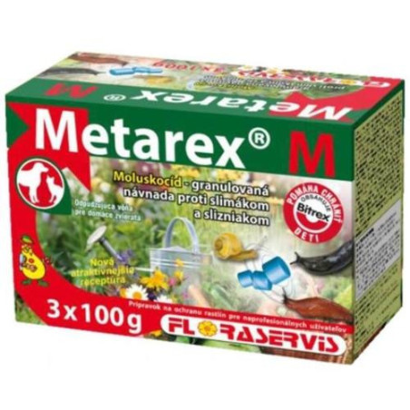 Metarex M 3x100g slimaky
