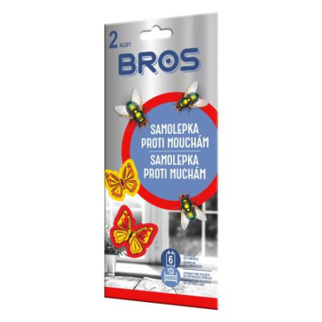 Samolepka BROS na muchy 2ks