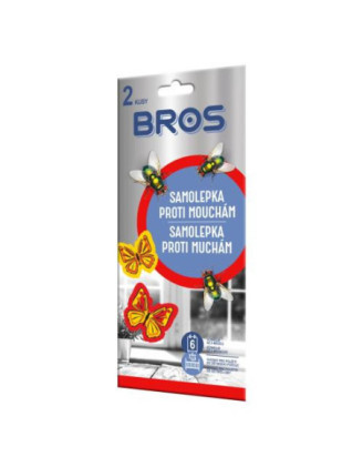Samolepka BROS na muchy 2ks