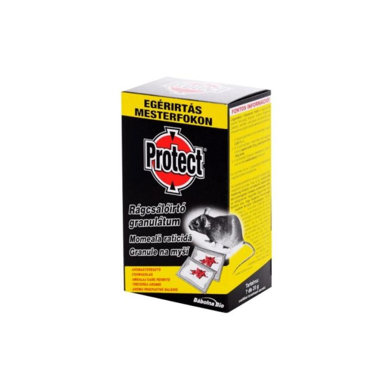 Myši Protect Rat 140 g granule Myši Protect Rat 140 g granule