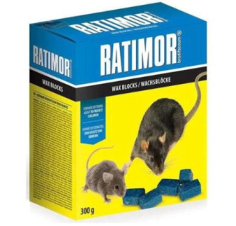Mysi Ratimor paraf.bloky 300g