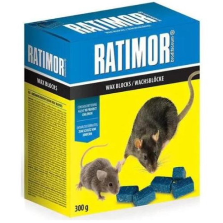 Mysi Ratimor paraf.bloky 300g