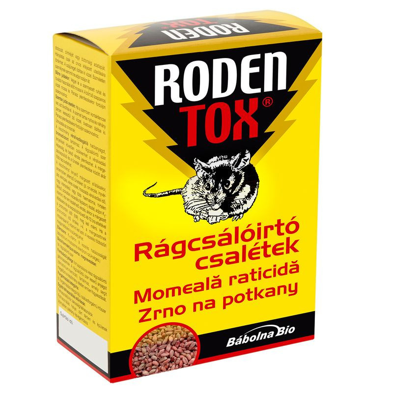 Myši Rodentox zrno 3 × 50 g potkany Myši Rodentox zrno 3 × 50 g potkany
