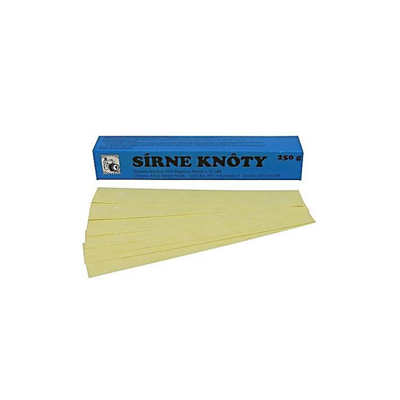 Sírne knoty 250 g Sírne knoty 250 g