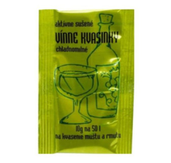 Vinne kvasinky chladnomilne 10g