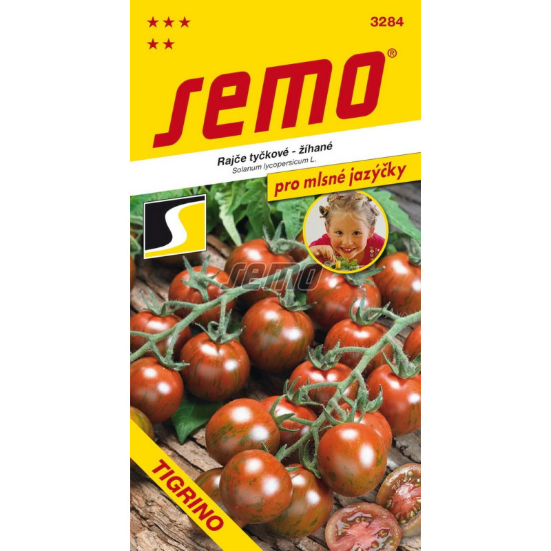 Rajčiak kolíkový Tigrino